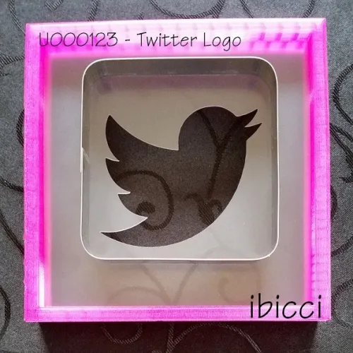 3.25" Twitter stencil